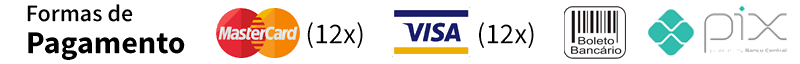 Formas de pagamento